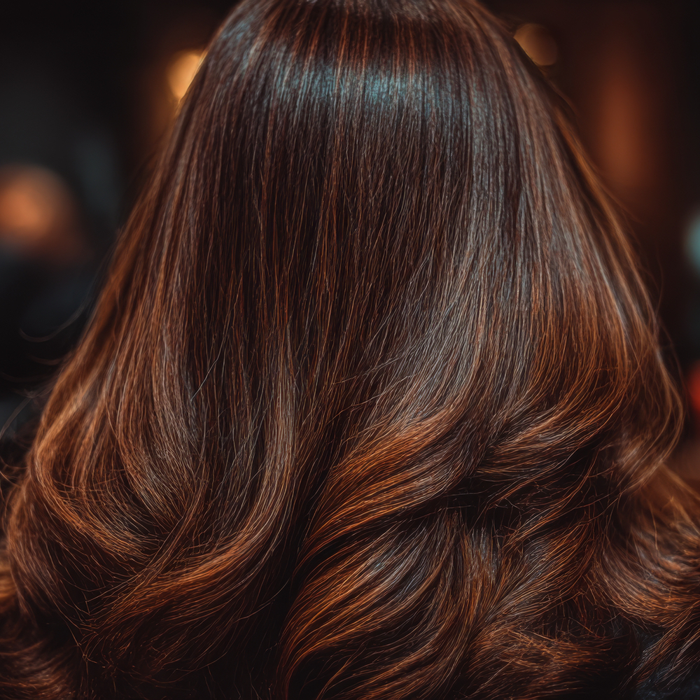 Hair salon blowout near me at Salon Afton